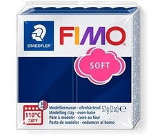 Modelinas Fimo, 56g, tamsiai mėlynos spalvos