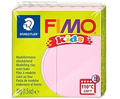 Staedtler Polimerinio modelino žaidimas - KRAUJO KIRMĖLIS - Fimo vaikams - Šviesiai rožinė - Užsegamas maišelis