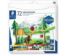 Spalvoti pieštukai STAEDTLER, 72 vnt.