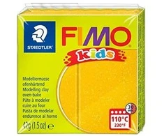 Fimo Plastikiniai masė termoreaktyviosios Vaikų blizgesio aukso 42g