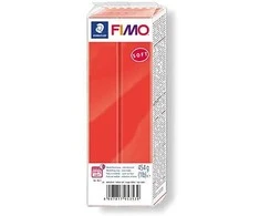 Fimo Termoreaktingas plastikinis molis Minkštas Indijos raudonas 454g