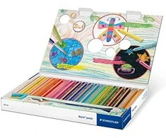 Staedtler - Noris Junior Chunky 3in1 spalvotas pieštukas, 18 vnt (+2 metai) (140 C18)