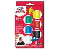 Staedtler FIMO – molis vaikams – standartinės spalvos (8032 01)