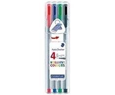 Staedtler Parinktas iš 4 gramatiškai parašyta Trigubos Fineliner