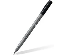 Staedtler - Pen Soft pigment, pilka 6 vnt (372 C6)