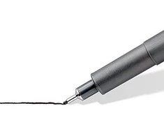 Staedtler STAEDTLER pigment liner juodas 8ST Box