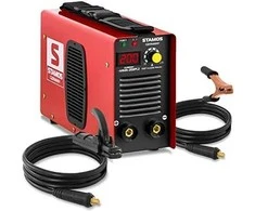 Stamos Germany Kompaktiškas, patikimas MMA IGBT Hot Start suvirinimo aparatas 200A 230V S-MMA-200PI.2