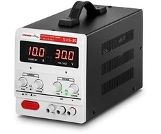 Stamos Soldering Laboratorinio aptarnavimo maitinimas 0-30 V 0-10 A DC 300 W LED