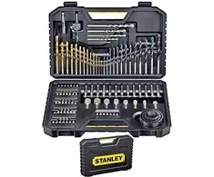 Grąžtas Grąžtų ir sukimo antgalių komplektas Stanley STA7205-XJ; 100 vnt.