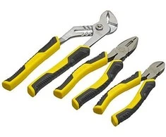 STANLEY PLIERS DYNA GRIP RINKINYS 3 vnt.