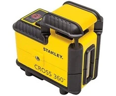 Kryžminis lazerinis nivelyras Stanley SLL360; raudonas