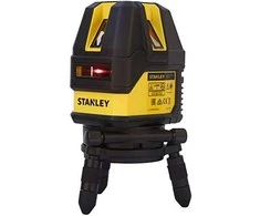 Stanley Kryžminis lazerinis nivelyras Multi-line 4V1H, raudonas