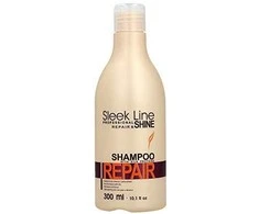 Šampūnas pažeistiems plaukams Stapiz Sleek Line Repair 300ml
