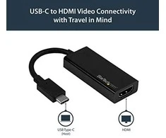 USB C - HDMI adapteris Startech CDP2HD4K60 Juodas