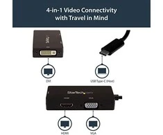 Stotis / replikatorius StarTech USB-C (CDPVGDVHDBP)