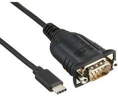 USB kabelis StarTech USB-C - RS- 232 0.4 m Juodas (ICUSB232PROC)