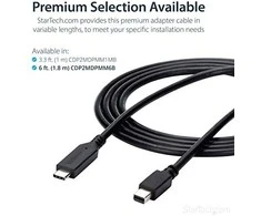 Startech Accessories USB-C į mDP kabelis – 1,8 m