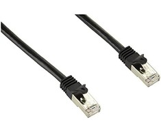 StarTech RJ-45/RJ-45 kat.6 0.5m Juodas (N6SPAT50CMBK)