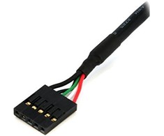 StarTech USB 5 pin - USB 5 pin, 0.5m, Juodas (UBINT5PIN)