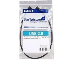 USB laidas Startech USBINT5PIN IDC Juoda