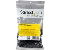 StarTech Veržlės/narvai M6 100 vnt. Juoda (CABCAGENUT2B)