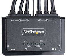 StarTech C2-DH46-UA2-CBL-KVM/2-PORT DUAL-MONITORIUS KVM SWITCH