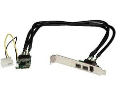 Kontroler StarTech Mini PCI Express x1 - 2x Firewire (MPEX1394B3)