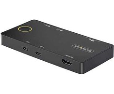 StarTech Switch StarTech C2-H46-UC2-PD-KVM KVM Switch Juodas