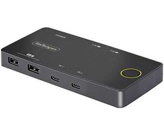 StarTech Switch StarTech C2-H46-UC2-PD-KVM KVM Switch Juodas