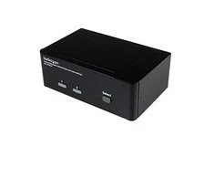 StarTech.com SV231DPDDUA KVM jungiklis Juoda