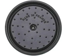 Staub Round Cocotte, 24cm ketaus, tamsiai mėlyna