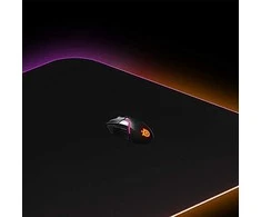 Medžiaginis pelės kilimėlis žaidimams su pašvietimu SteelSeries QcK Prism Cloth RGB 3XL