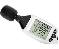 Steinberg Systems Skaitmeninis garso intensyvumo matuoklis, decibelų matuoklis 30-130 dB