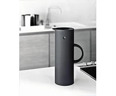 Stelton EM 77 termo ąsotis 1l matinė juoda