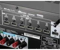 Muzikinis centras Denon AVC-S670H receiver juodas