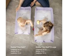 Stokke Flexi Bath - sulankstoma vaikiška vonia | Ledyno mėlyna