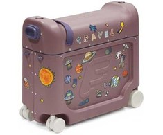 Kelioninis Stokke JetKids BedBox - Vaikiškas lagaminas su lovos funkcija | Miglota alyva