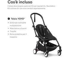 Stokke Yoyo 3 - vežimėlio rėmas, rėmas | Juoda