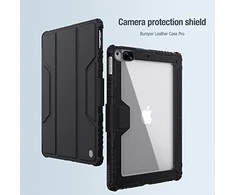 Nillkin Bumper PRO Protective Stand Apple iPad 10.2 2019/2020/2021 dėklas planšetiniam kompiuteriui juodos spalvos