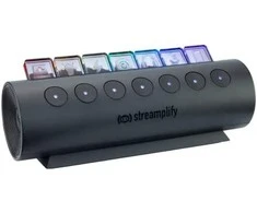 Streamplify HUB CTRL 7, 7x USB 3.0 Type A, RGB, 12V, EU Power Cable – juodos spalvos