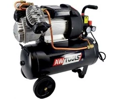 AW-Tools tepalinis oro kompresorius ZVA-50L V,  370 / min., talpa 50l