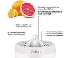 Sulčiaspaudė Citrus presser Lauben 110WT