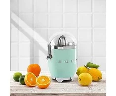 Smeg Citrusinių vaisių sulčiaspaudė CJF11PGEU, blizgi pastelinė žalia spalva