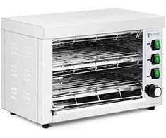 Skrudintuvas Royal Catering Keptuvas toster salamander do zapiekanek 50-300C 3250 W