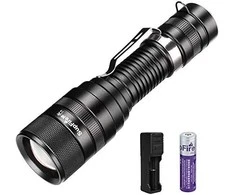 Žibintuvėlis Superfire F5, 1100lm, USB