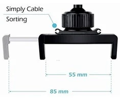 Swissten UCHWYT UNIWERSALNY SWISSTEN S-GRIP S3-HK universalus