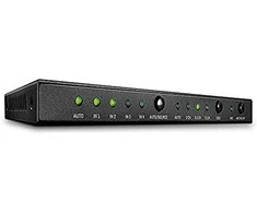 HDMI Jungiklis - LINDY 4 Prievadų HDMI 18G Jungiklis 2.0 3840x2160@60Hz Audio