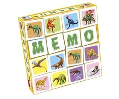 Tactic Taktinis stalo žaidimas „Memo Dinosaurs“.