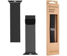 Tactical 333 Loop Magnetic Stainless Steel apyrankė skirta Apple Watch 1/2/3/4/5/6/7/8/9/SE 38/40/41mm juodos spalvos