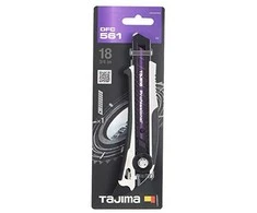 Tajima sustiprintas gumuotas peilis su 18mm geležte